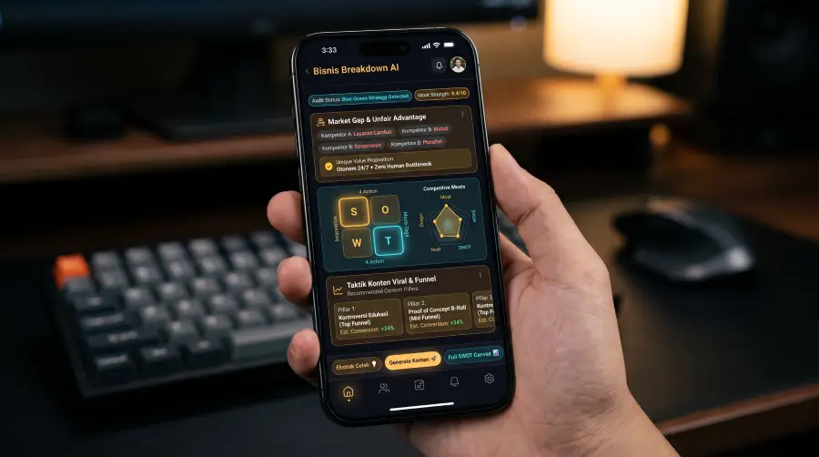 Bisnis Breakdowner Interface