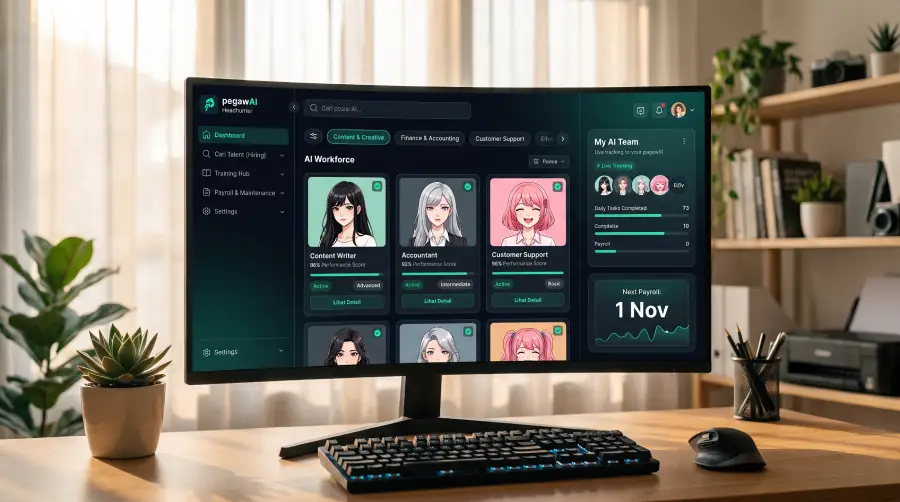 PegawAI — Micro-Task Agent Interface
